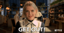 Get Out Astrid Sloan GIF - Get Out Astrid Sloan Lucy Boynton GIFs