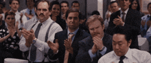 Wolf Of Wall Street Office GIF - Wolf Of Wall Street Office Applause GIFs