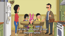 Actually...It'S Not Bad. GIF - Bobsburgers Pepperspray Gene GIFs