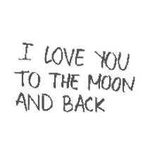 Love You To The Moon And Back Ily GIF - Love You To The Moon And Back Ily I Love You GIFs