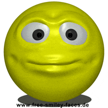 a yellow smiley face with the website www.free-smiley-faces.de on the bottom