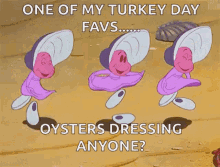 alice in wonderland oysters excited disney turkey day favs