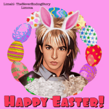 Limahl Happyeaster GIF - Limahl Happyeaster Fun GIFs
