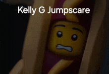Lego Hot Dog GIF - Lego Hot Dog Jumpscare GIFs