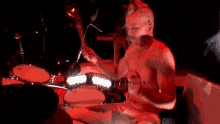 Playing Drums No Doubt GIF - Playing Drums No Doubt Ex Girlfriend Song GIFs