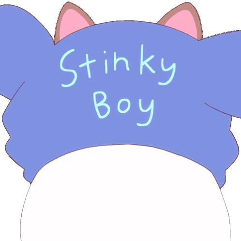 Stinky Boy Jacket On Puppycat Sticker - Stinky Boy Jacket On Puppycat Bee And Puppycat Stickers