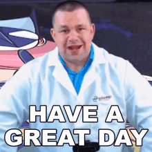 Have A Great Day Professor K GIF - Have A Great Day Professor K The Pokemon Evolutionaries GIFs
