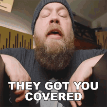 They Got You Covered Ryan Bruce GIF - They Got You Covered Ryan Bruce Fluff GIFs