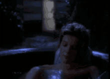 Kathryn Janeway Bath GIF