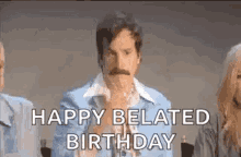 Happy Belated Birthday Meme GIFs