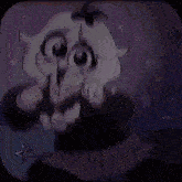 a close up of a person 's finger on a screen with aku_love written on the bottom