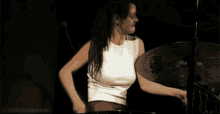Meg White Drummer GIF - Meg White Drummer GIFs
