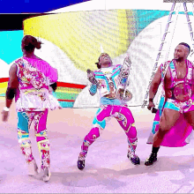 The New Day Tag Team Champions GIF - The New Day Tag Team Champions Kofi Kingston GIFs