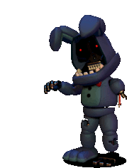 Withered Bonnie Sticker - Withered Bonnie Rawr Stickers