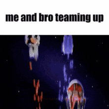 shadow the hedgehog and sonic the hedgehog are fighting each other in space .