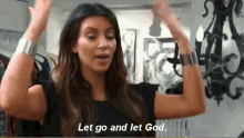 Well GIF - Well Kim Kardashian Let Go GIFs