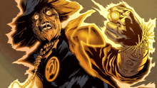 Dc Sinestro Corps GIF - Dc Sinestro Corps Scarecrow GIFs