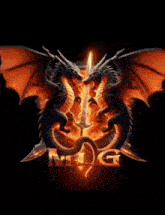 a cross is surrounded by flames and smoke in a dark room .