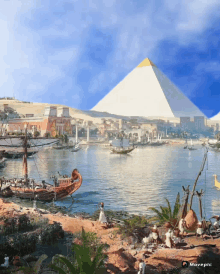 Egypt Pyramid GIF