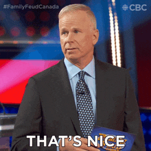 That'S Nice Gerry Dee GIF - That'S Nice Gerry Dee Family Feud Canada GIFs