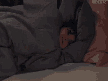 Hiding Bed GIF - Hiding Bed Im Not Here GIFs