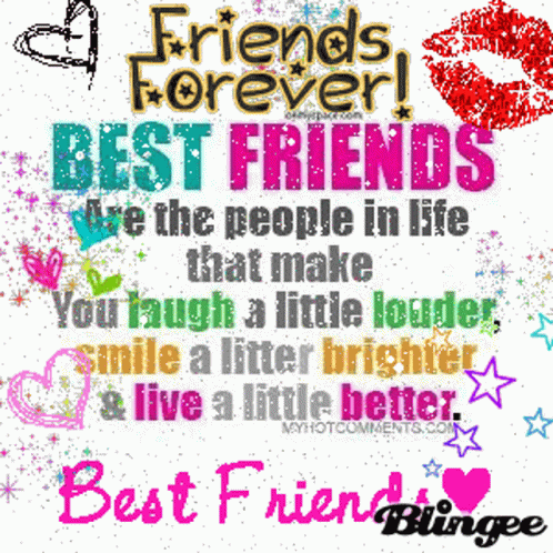 Friends Forever Best Friend GIF - Friends Forever Best Friend