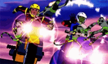 Young Justice Lets Ride GIF - Young Justice Lets Ride Motorcycle GIFs