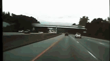 Car Straight Into A Bridge GIF - Car Crash Bridge Accident GIFs