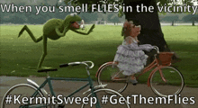 Kermit Kermitsweep GIF - Kermit Kermitsweep Kermit Sweep GIFs