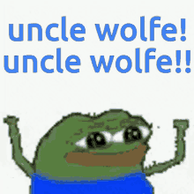 Wolfe Wolbe GIF - Wolfe Wolbe Uncle Wolfe GIFs