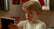 Oh Hell No GIF - Macaulay Culkin Home Alone Then And Now GIFs