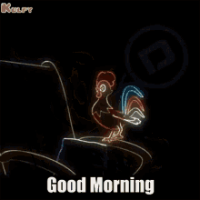 Good Morning Rooster Good Morning Wishes GIF - Good Morning Rooster Good Morning Wishes Rooster GIFs