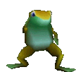 Frog Dance Frog Sticker - Frog Dance Frog Dance Stickers