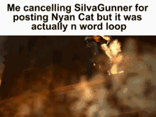 Si Iva Gunner Cancel GIF - Si Iva Gunner Cancel Nyan Cat GIFs
