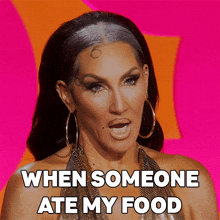 When Someone Ate My Food Michelle Visage GIF - When Someone Ate My Food Michelle Visage Rupaul'S Drag Race GIFs