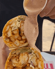 Burrito Fried Chicken Burrito GIF - Burrito Fried Chicken Burrito Food GIFs