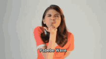 Maine Pabebe GIF - Maine Mendoza Pabebe Pabebe Wave GIFs