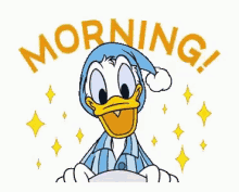 Morning Donald Duck GIF - Morning Donald Duck Happy GIFs