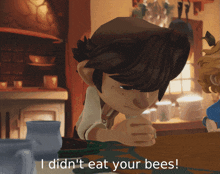 I Didn'T Eat Your Bees I Didnt Eat Your Bees GIF - I Didn'T Eat Your Bees I Didnt Eat Your Bees The Wingfeather Saga GIFs