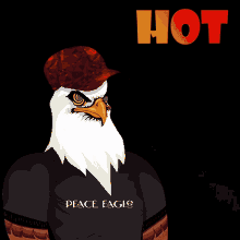 Peace Eagle Hot GIF