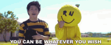 You Can Be Whatever You Wish Ranz Kyle GIF - You Can Be Whatever You Wish Ranz Kyle Ranz And Niana GIFs