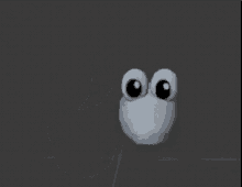 a cartoon character giving a thumbs up and a thumbs down sign