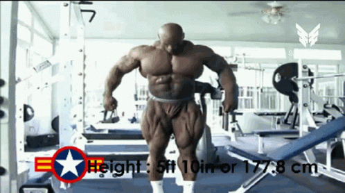 ronnie coleman lat spread
