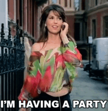 Im Having A Party Shania Twain GIF - Im Having A Party Shania Twain Party For Two Song GIFs
