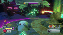 a screenshot of a video game with the number 7 on the bottom
