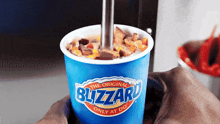 Dairy Queen Reeses Extreme Blizzard GIF - Dairy Queen Reeses Extreme Blizzard Dessert GIFs