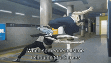 when someone tells me i should n't fuck trees is written on a picture