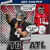 Atlanta Falcons Vs. Tampa Bay Buccaneers Pre Game GIF - Nfl National Football League Football League GIFs