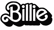 billie what was i made for song barbie black and white logo billie eilish