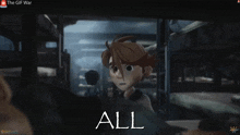 a video game called the gift war shows a boy and says right